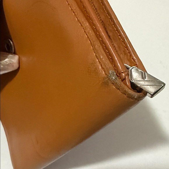 Vintage Furla Tan Leather Wallet - Picture 9 of 10